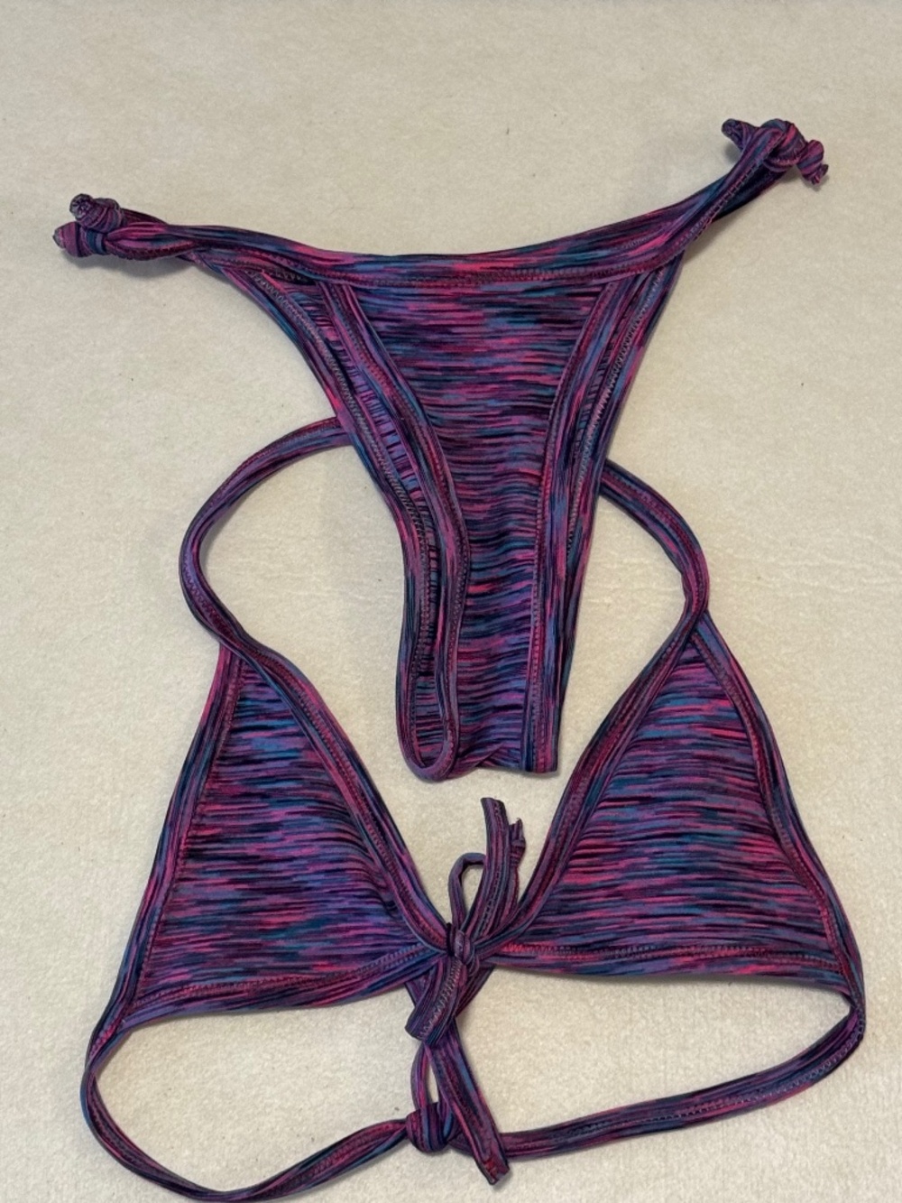 Thong Bikini Set